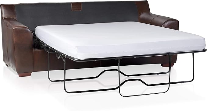 Guardmax Sleeper Sofa Mattress Encasement with Zipper, Waterproof, Bed Bug Proof, and Dust Mite Proof Mattress Protector for Bed up to 5" Deep, Zippered All Around Jersey Knitted Cover