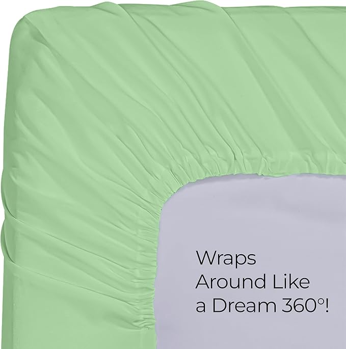 Utopia Bedding Full Fitted Sheet - Bottom Sheet - Deep Pocket - Soft Microfiber -Shrinkage and Fade Resistant-Easy Care -1 Fitted Sheet Only (Sage)