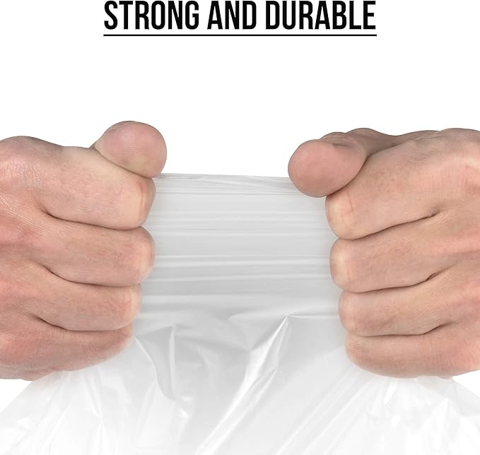 Aluf Plastics High Performance 2.5 Mil (eq) Clear Mattress Full Bag - 66" x 90" (Pack of 30)