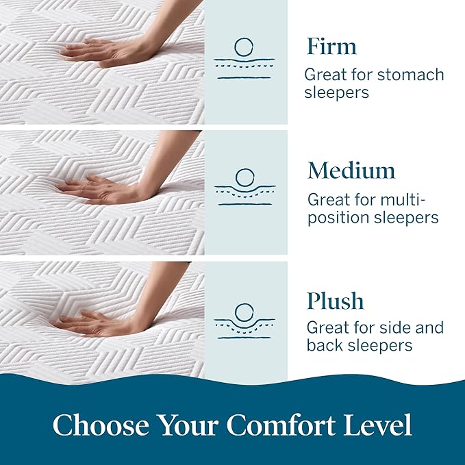 Lucid 10 Inch Memory Foam Mattress - Medium Feel - Infused with Refreshing Bamboo Charcoal and Cooling Gel - Bed in a Box - Temperature Regulating - Pressure Relief - Breathable - California King Size