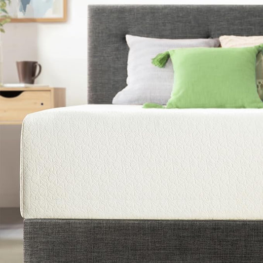 Best Price Mattress 14 Inch Queen Mattress Bed-In-A-Box, Green Tea Memory Foam