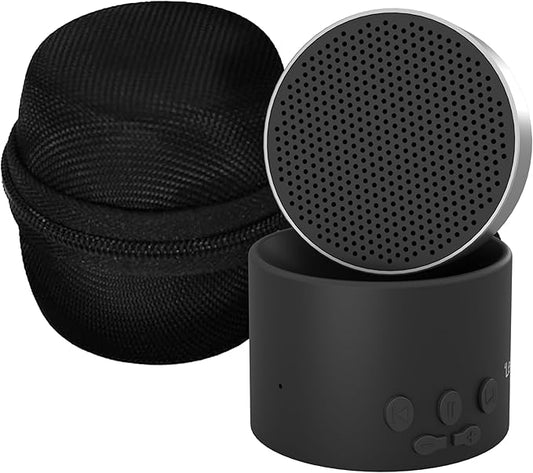 Adaptive Sound Technologies LectroFan Micro2 - Sound Machine for Sleep - Built-in Microphone - Noise-Masking - Precision Volume Settings - Sleek Design - Black Noise Machine, Black Carrying Case