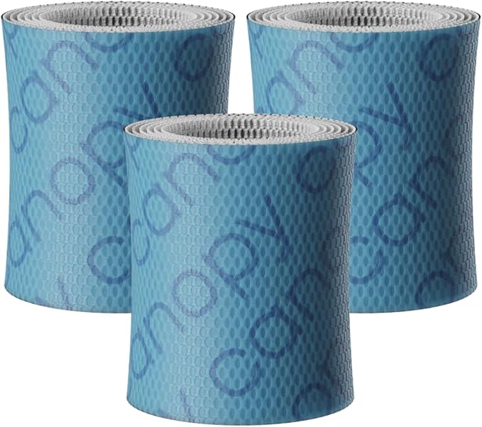 Canopy Original Bedside Humidifier Filter 2.0 – 3-Pack Replacement Filters | Compatible with Canopy Bedside Humidifiers, Made with Wood Pulp, Paper Filter, Replace Every Six Weeks