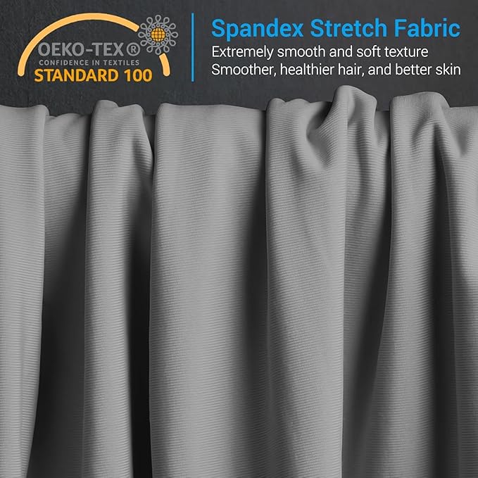 Avolare Cooling Body Pillow Cases 1 Pack,Arc-Chill 3.0 Cooling Body Pillow Cover for Hot Sleepers with Zipper(Q-Max>0.5), Soft Silky 20" x 54" Summer Long Pillow Cases for Hair and Skin- Grey