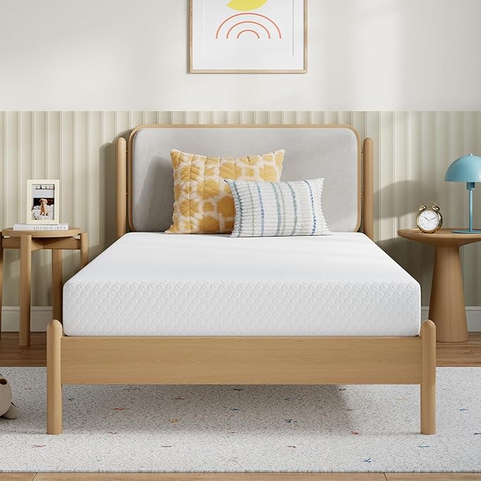 Novilla 8 Inch Queen Size Mattress, Queen Memory Foam Mattress with Breathable Comfort & High-Density Support Foam for Pressure Relief & Comfortable Sleep, Mattresses in a Box with Edge Support