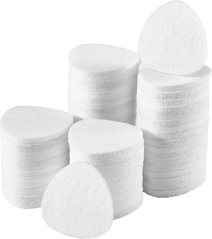 Maitys 100 Pieces Humidifier Essential Oil Pads Air Purifier Replacement Refill Pads for Aromatherapy Essential Oil Diffuser Compatible with Humidifier, Air Purifier, Microfiber Pad