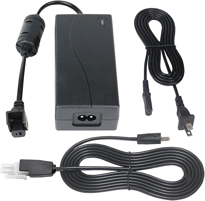 Adjustable Bed Base Power Supply Replacement Power Cord Kit, for L300 Adjustable Bed,Ergo,Extend,Sealy Ease and Serta New Generation Electric Bed,Adjustable Bed Power Adapter Kit Replacement Parts