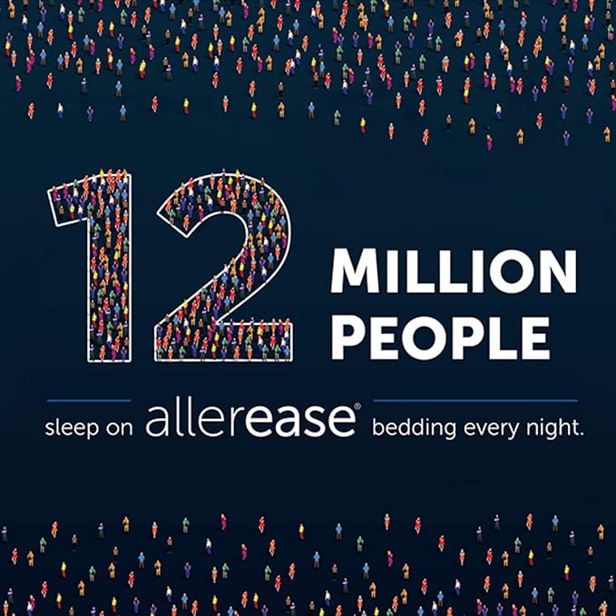 AllerEase Maximum Allergy Mattress Protector, Twin XL Size