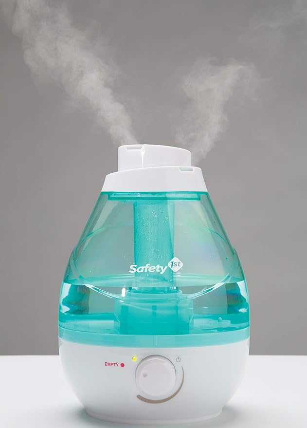 Safety 1st 360 Degree Cool Mist Ultrasonic Humidifier, Seafoam