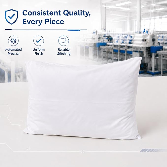 ZPECC White Pillow Cases Queen Size Set of 4, 20x30 Envelope Closure Pillowcases, Soft Plain Brushed Microfiber Covers Hypoallergenic Breathable