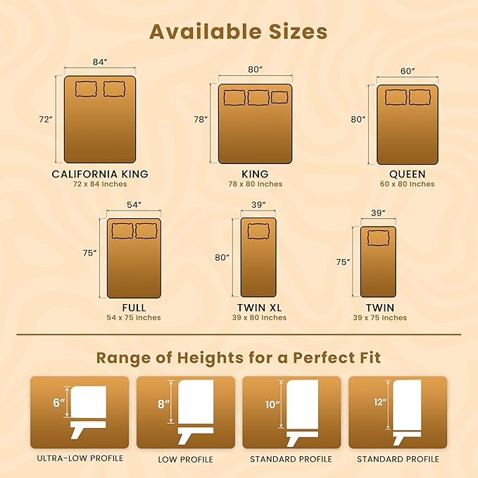 Utopia Bedding Premium Waterproof Bed Bug Mattress Cover, King Zippered Mattress Protector, 12 Inches Deep, Dust Mite Proof 6-Sided Mattress Encasement for Bed (Pack of 10)