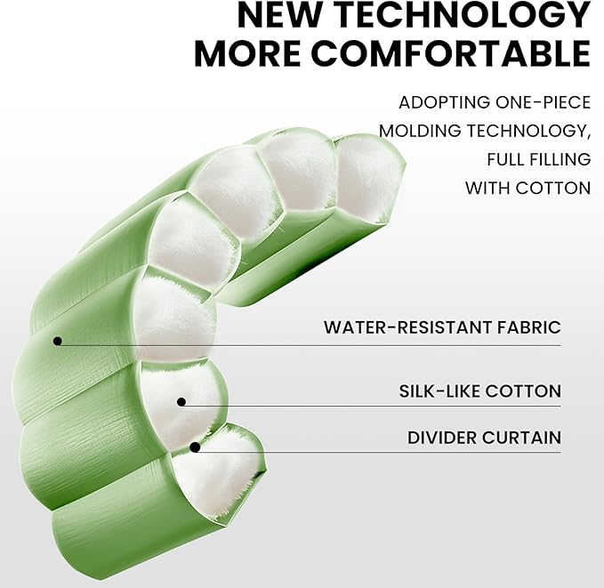 FARLAND Sleeping Bags for Adults, 3 Season Warm & Cool Weather, Lightweight Camping Sleeping Bag for Kids Family Camping Essentials with Compression Sack for Hiking