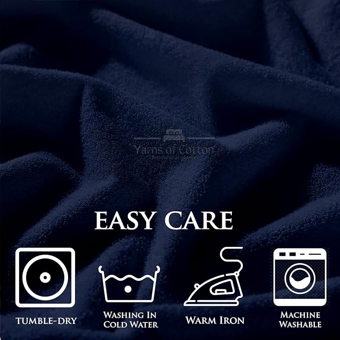 Cot Mattress Protector 30"x80" Waterproof, Terry Soft and Noiseless Mattress Protector Perfect for Daybed 30"x80" Mattress/Narrow Twin/Cot Size/Rv Bunk/Camping Cot (Navy)