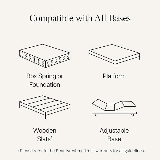 Beautyrest Black Series Three 16.5" Firm Pillow Top California King Mattress - Breathable, Cooling, and Supportive - CertiPUR-US Certified, 100-Night Sleep Trial, and 10-Year Limited Warranty