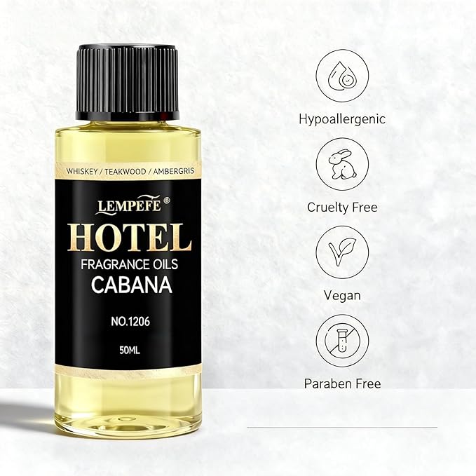 Luxury Hotel Scent Aroma Oil 50 mL (1.7 fl oz), Inspired 5 Star Hotel Fragrance Oil for Diffuser, Long Lasting Calming Aromatherapy Oil