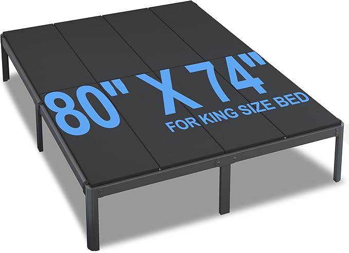 Yicensen Bunkie Board King, High Density King Size Bunkie Board, Bed Support, Moisture-Resistant, Anti-Slip, Breathable