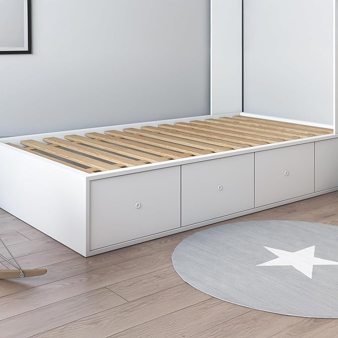 Hercules Xtreme Bed Frame Support Slats, Heavy-Duty Solid Pine Wood Bunkie Board Under Bed-Support, Wooden Support Board for Sagging, Full Size