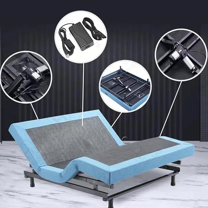 Adjustable Bed Base Power Supply Replacement Power Cord Kit, for L300 Adjustable Bed,Ergo,Extend,Sealy Ease and Serta New Generation Electric Bed,Adjustable Bed Power Adapter Kit Replacement Parts