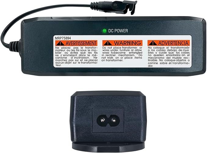 Replacement Richmat AC/DC Power Adapter for Adjustable Bed, HJT17 ZB-H290020-B 29V 2A, Class 2 Power Supply