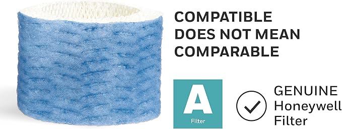 Honeywell Replacement Wicking Filter A, White, 1 Count (Pack of 2)