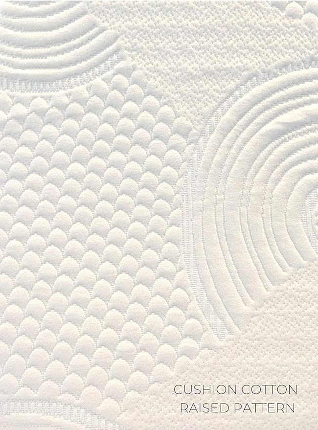 ORGANIC TEXTILES Organic Latex Mattress Topper with Cotton Cover - Made in USA (3 Inches Cal King, Soft)