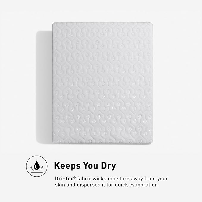 Bedgear Dri-Tec Waterproof Mattress Protector– Cooling Moisture-Wicking Mattress Cover | Breathable Noiseless Mattress Pad w/Deep Pocket Fit up to 18", Adjustable Base & Machine Washable - Split King