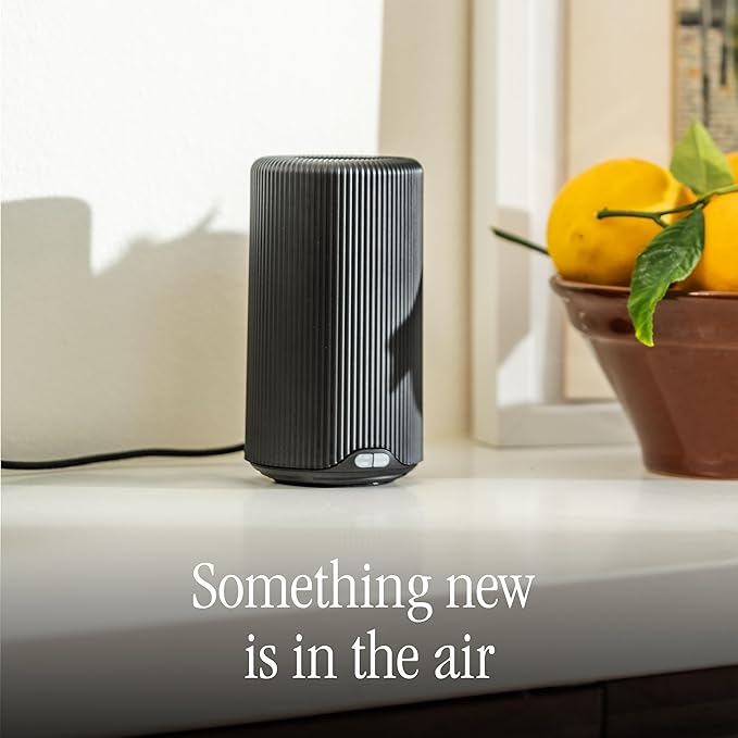 Pura Plus Smart Home Fragrance Diffuser for Large Spaces - Adjust Scent Intensity, Set Schedules, Timers & More in Pura App - Fragrances Sold Separately - Black