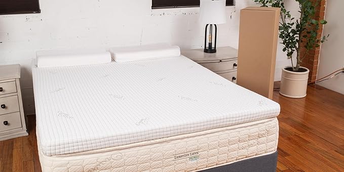 Cotton Mattress Topper Cover - Queen