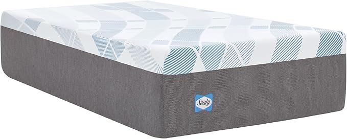 Sealy Dreamlife 14” Hybrid Mattress-in-a-Box, King, SealyComfort Gel Memory Foam, SealyResponsive Encased Coils, Machine Washable Cover