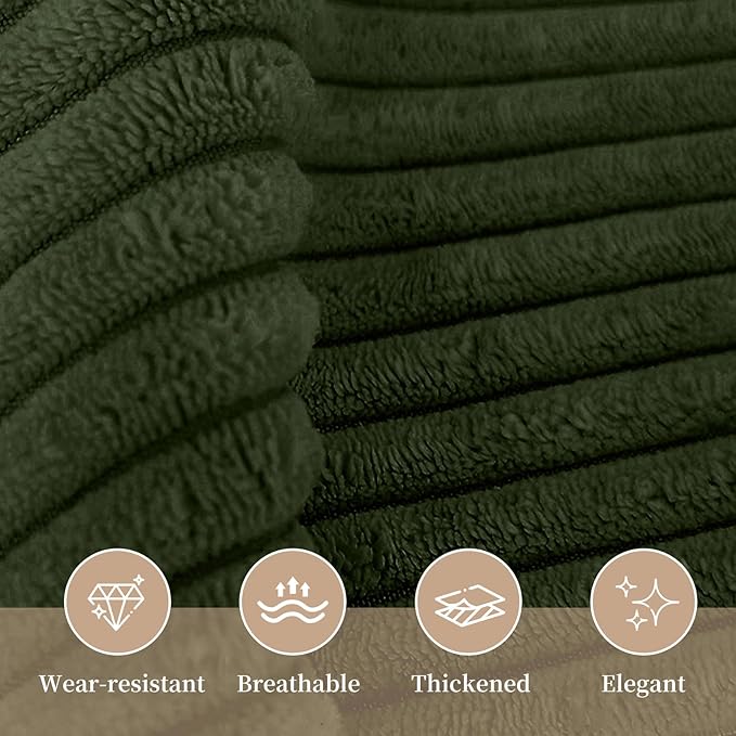 Sasttie Headboard Pillow Twin/Twin XL, Wedge Pillow Headboard for Dorm, Triangular Daybed Backrest Cushion for Sitting or Reading in Bed, with Removable Washable Cover, Olive Green