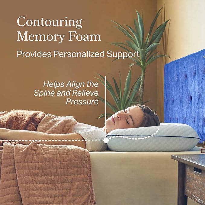 WEEKENDER Gel Memory Foam Pillow - King Size - 2-Pack - Medium Firm Feel - Neck & Shoulder Support - For Back & Side Sleepers - Home, Hotel, & Hospital Essentials