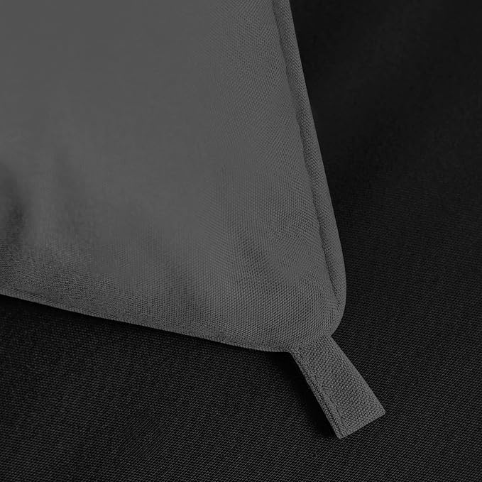 Utopia Bedding Twin Comforter Duvet Insert, Quilted Black Comforter with Corner Tabs, Box Stitched Down Alternative Comforters Twin Size 64 x 88 inches