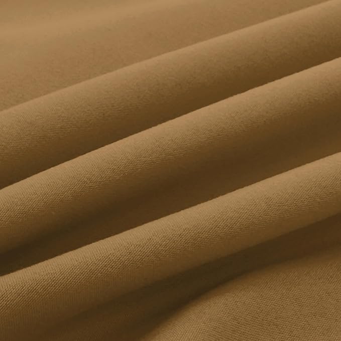 Elegant Comfort Luxury Ultra-Soft 2-Piece Pillowcase Set - 1500 Premium Hotel Quality Microfiber Double Brushed - Wrinkle Resistant, Standard/Queen, Mocha Chocolate