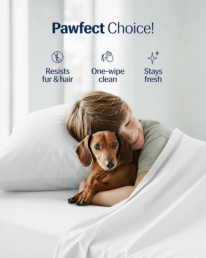REST® Evercool®+ Cooling Pillowcases King - 2 Pillowcase for Sensitive Skin, Silver Infused Fabric for Hygienic Sleep, Silky Smooth for Curly Hair, High Elastic for Snug Fit (19x35 inches)