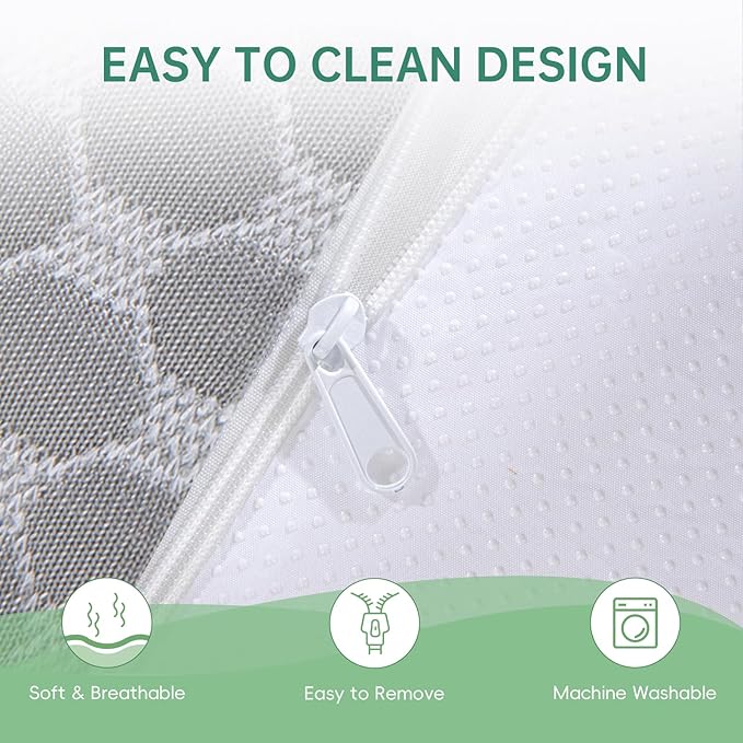 EYN Twin XL Size Mattress, 5 Inch Twin XL Size Memory Foam Mattress in a Box, Gel Memory Foam Mattress with Medium Firm Support, CertiPUR-US Certified (5'', Twin XL)