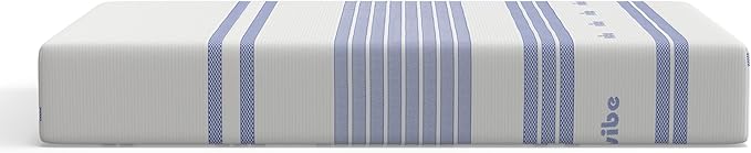 Vibe Gel Memory Foam 8-Inch Mattress - Bed-in-a-Box - California King - White - Certi-PUR Certified