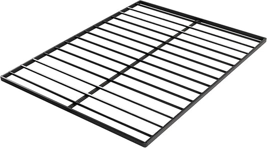 Mellow 1.6 Inch Metal Bunkie Board Mattress Support for Bed Frames, Box Spring or Bed Slat Replacement, Easy Assembly, Queen, Black