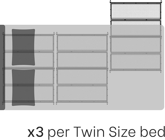 Under Bed Storage with Wheels – Heavy Duty Large Metal Storage Container (70lb load), Low Profile Rolling Organizer with Removable Rubber Wheels, Easy Access for Clothes, Shoes & Blankets (pack of 2)