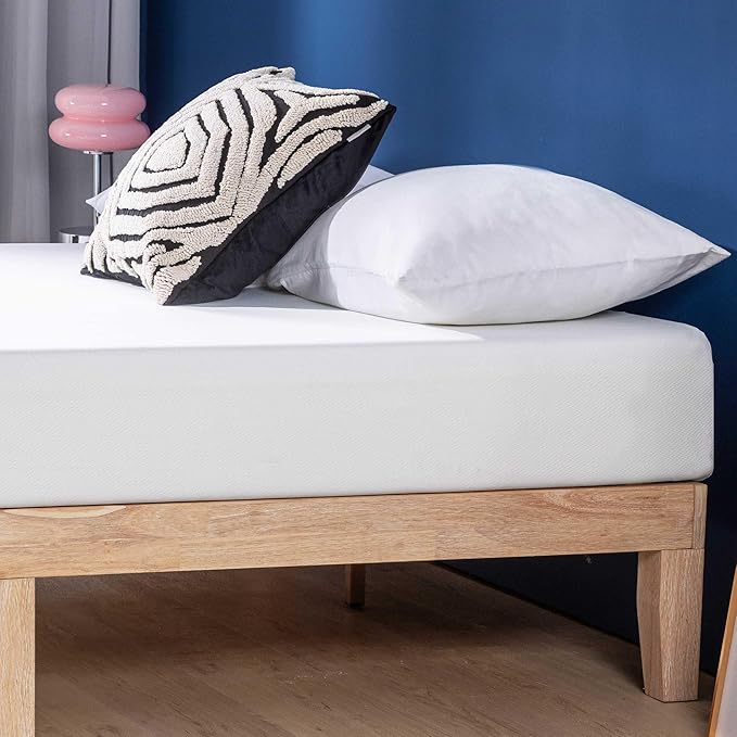 Best Price Mattress 8 Inch Memory Foam Mattress, Medium Firm, Cooling Gel Infused, Certified Safe Foams & Fabric, Mattress in a Box, Twin
