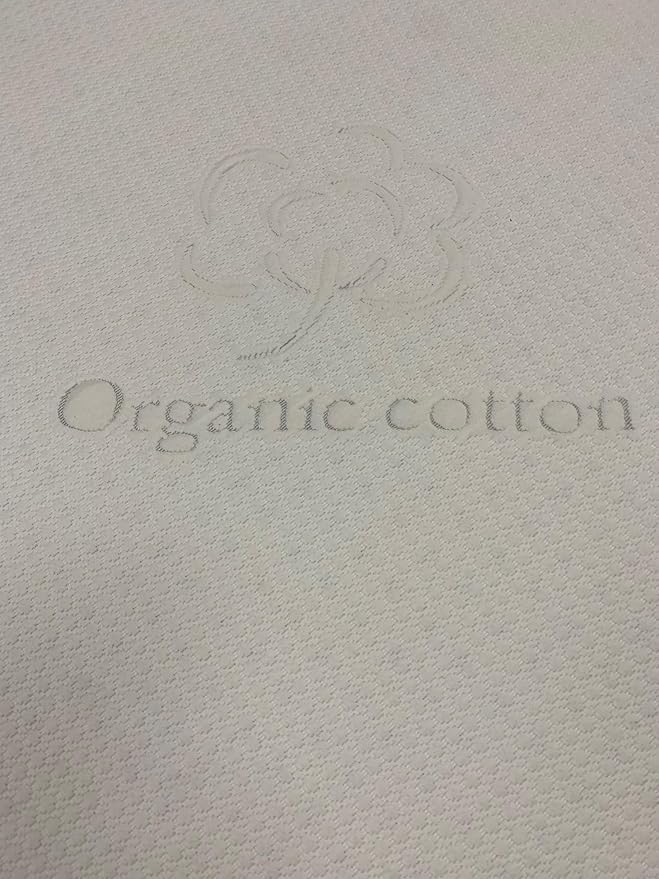 Dormir True Green Premium 100% Natural Organic Latex Mattress Topper (2"" Twin Medium Organic Cotton Cover) - GOLS Certified Quality for Exceptional Comfort, Durable, Firm & Bouncy, Cream