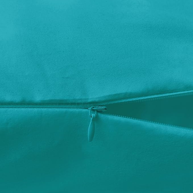 Elegant Comfort Luxury Ultra-Soft 1-Piece Body Pillowcase - 1500 Premium Hotel Quality Microfiber Double Brushed - Wrinkle Resistant, Body Pillowcase Size, Turquoise