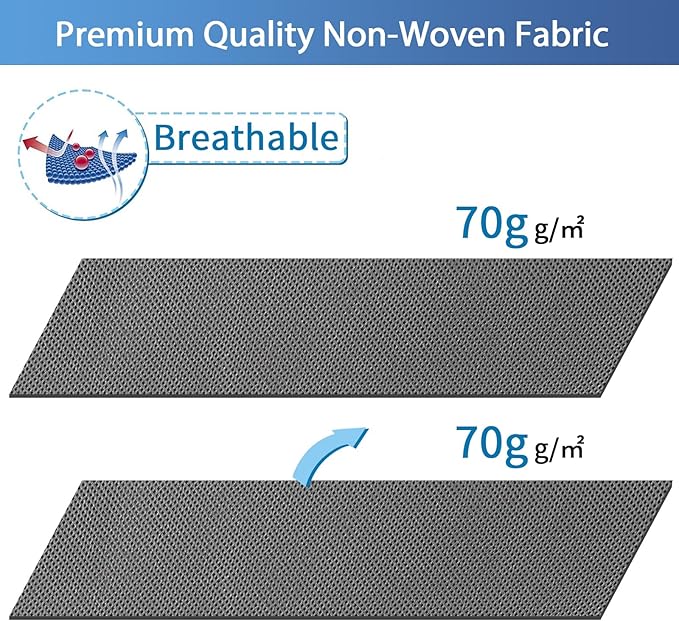 Fixwal 4pcs Large Blanket Bags 120L King Foldable Comforters Storage Bags, Extra Large Organizers for Blankets, Clothes, Pillows, Quilts, Bedding with Thick Fabric Reinforced Handles, Grey