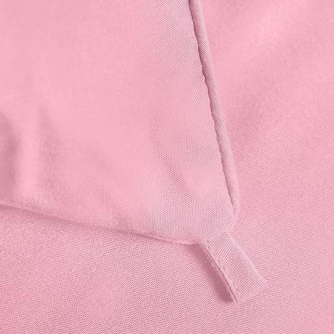 Utopia Bedding Twin Comforter Duvet Insert, Quilted Pink Comforter with Corner Tabs, Box Stitched Down Alternative Comforters Twin Size 64 x 88 inches