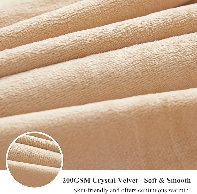 XeGe Luxury Shaggy Faux Fur Body Pillow Cover, Fluffy Bed Pillow Case w Zipper Closure, Soft Decorative Plush Long Pillow Sham, Fuzzy Hug Pillow for Home Bedroom Pregnant Women 20"x54" Camel