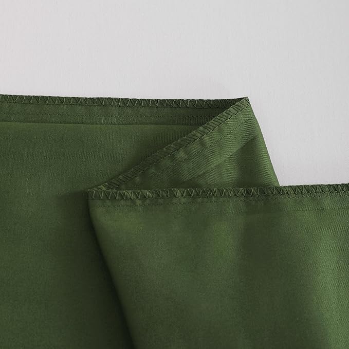NTBAY Standard Pillowcase Set - 2 Pack Brushed Microfiber 20x26 Pillowcases - Soft, Wrinkle-Free, Fade-Resistant, Stain-Resistant, Olive Green Pillowcases with Envelope Closure - 20x26 Inches