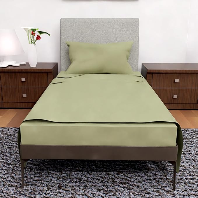 Twin XL Sheet Sets - 3 Pcs Set - Fade Resistant Double Brushed MicrofiberTwin XL Bed Sheets, XL Twin Sheets Deep Pocket, Twin XL Sheet Set, Sheets Twin XL Size Bed Set (Sage)