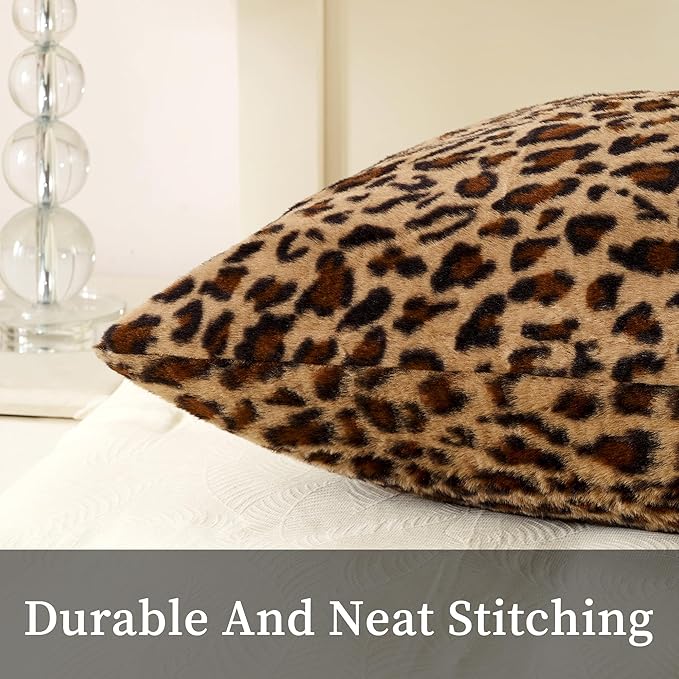 GALMAXS7 Body Pillow Covers - Body Pillow Case Cover with Zipper Brown Cheetah 20x54