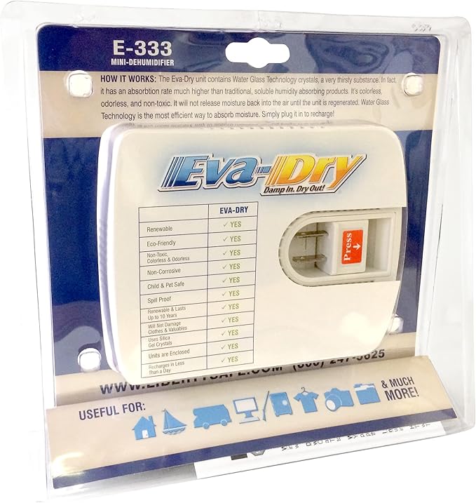 Eva-Dry Dehumidifier, Liberty Safes