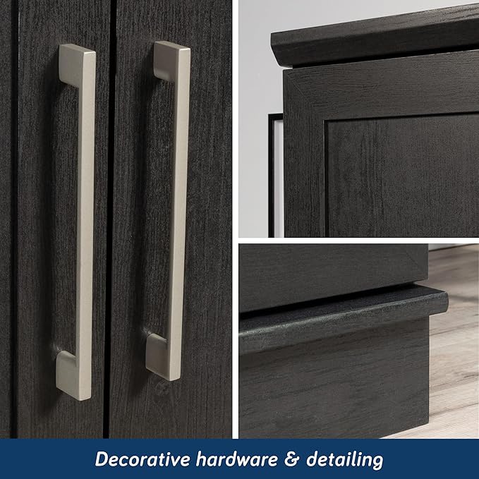 Sauder HomePlus Storage Armoire, Raven Oak Finish