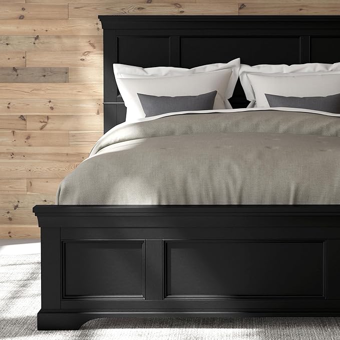 Homestyles Bedford Black Queen Headboard